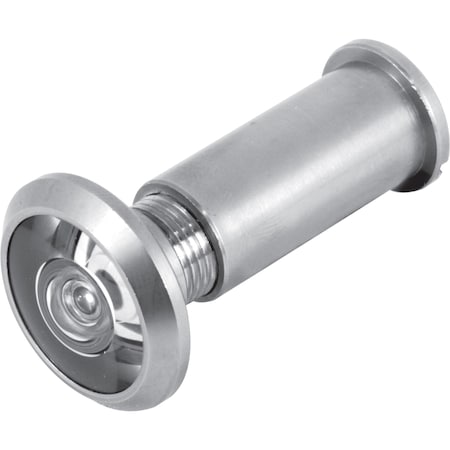 Prime-Line 9/16 in., Satin Nickel, 200 Degree Door Viewer U 10348